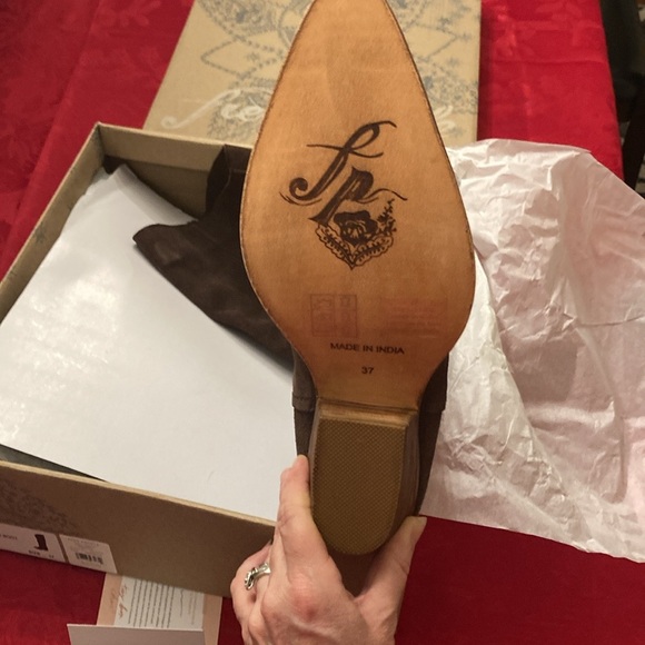 BROWN Leather Free people women’s boots🔥 - Picture 8 of 13